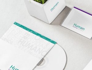 Humain Coaching: Creación de nombre, logo y papelería comercial